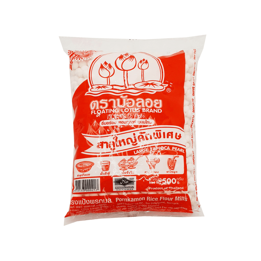 Floating Lotus Large Tapioca Pearl - 500g